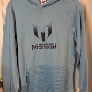 Messi Boys Graphic Hooded Sweatshirt